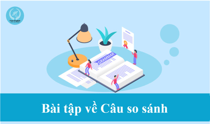 bài tập câu so sánh trong tiếng anh