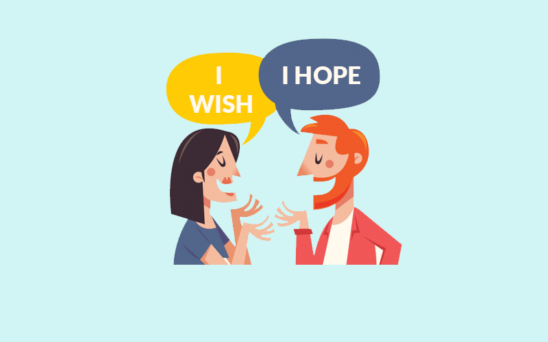 cấu trúc hope và wish