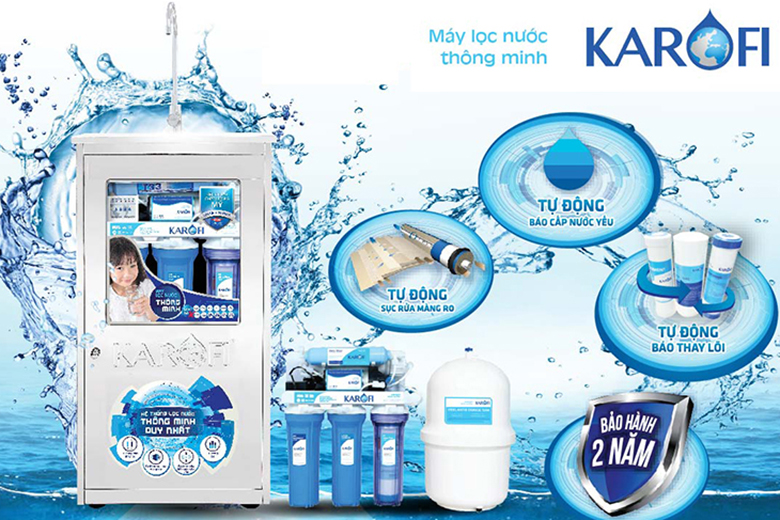 Máy lọc nước nóng lạnh Karofi có tốt không? TOP 5 sản phẩm chất lượng