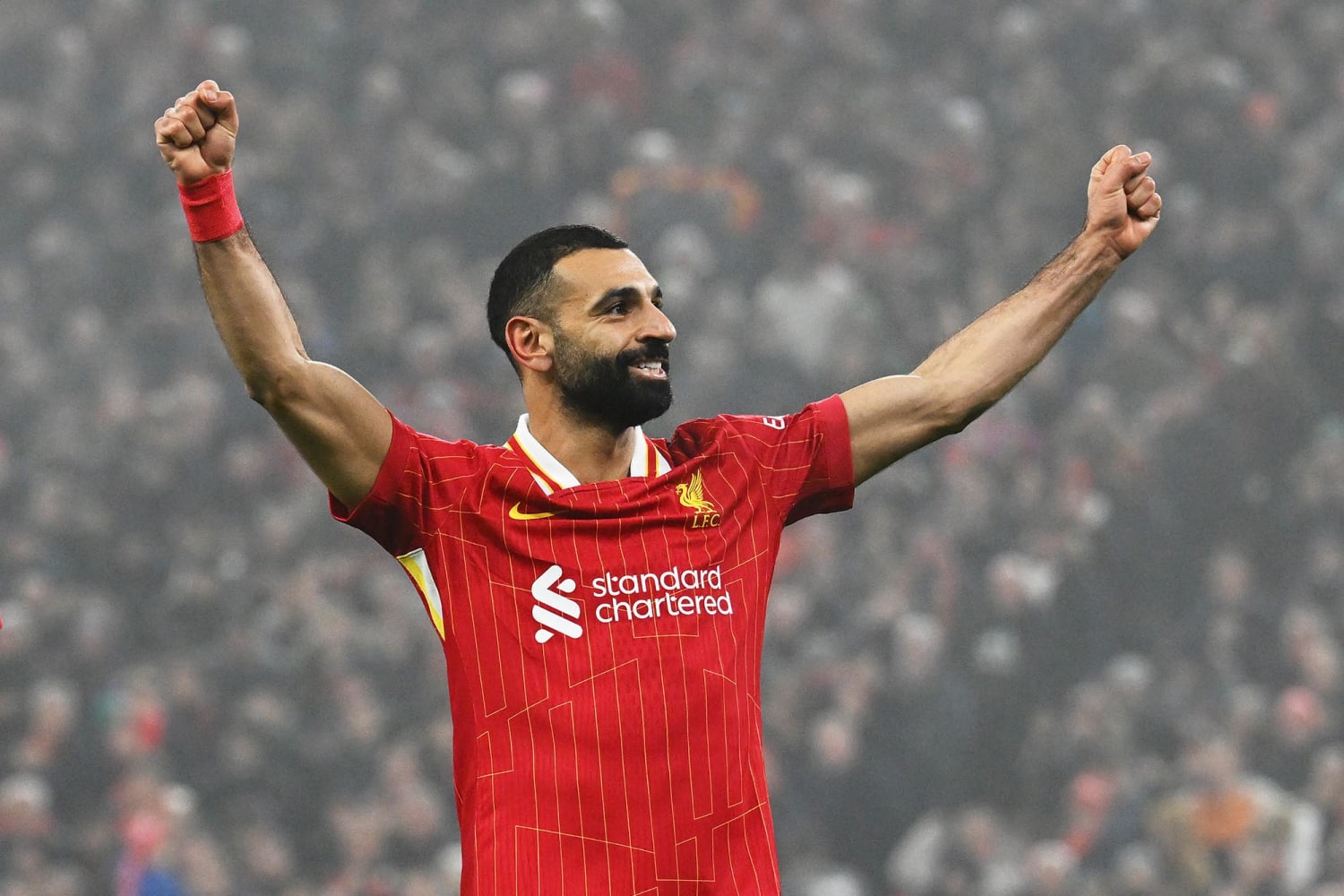 Mohamed Salah is staying at Liverpool after contract negotiations spilled  out in the public