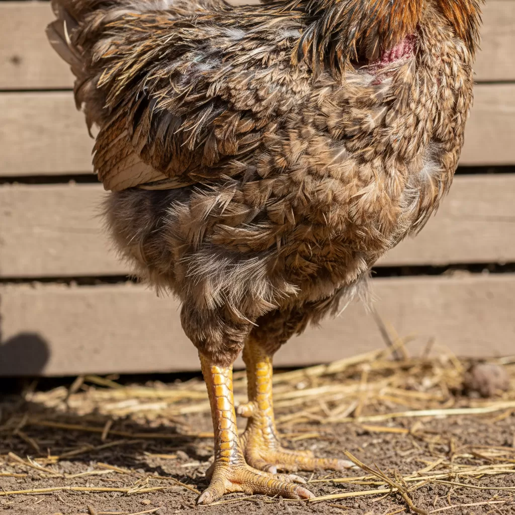 Dấu hiệu gà thiếu vitamin: Lông xấu, da nứt nẻ, chậm lớn và cách khắc phục